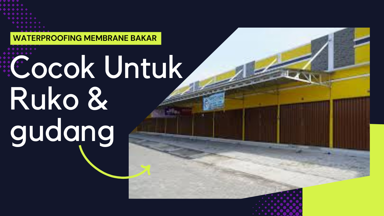 harga waterproofing membrane bakar per m2