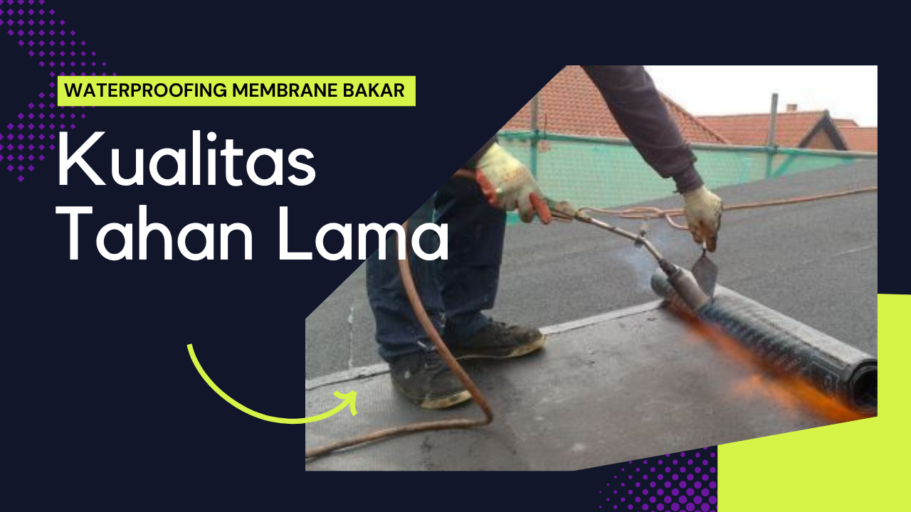 harga jasa waterproofing membrane bakar per m2